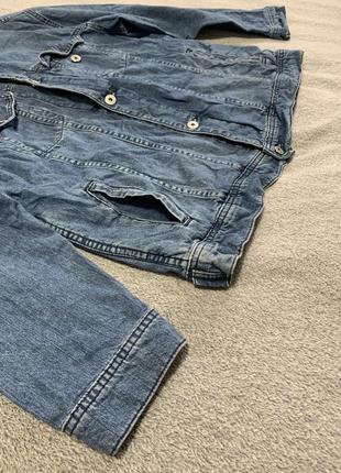 Джинсовая куртка женская джинсовка mango collection3 фото
