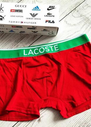 Чоловічі труси боксери lacoste , труси лакоста