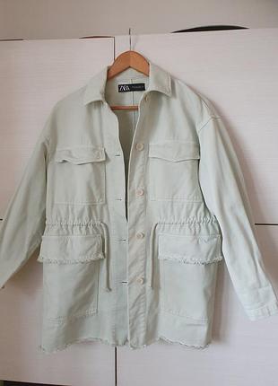 Куртка zara oversize xs