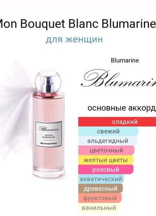 Оригинальный пробник blumarine les eaux exuberantes mon bouquet blanc eau de toilette _1,2ml7 фото