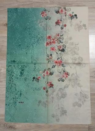 Нежный шифоновый турецкий шарф палантин весна лето, качество премиум, в цветах