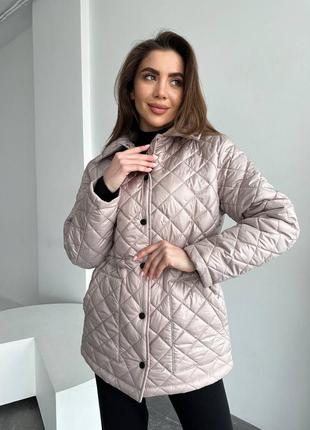 Стьогана жіноча курточка тренд 2023 🔥🔥9 фото