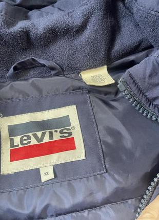 Длинный пуховик от levi’s, фирменный мужской пуховик5 фото