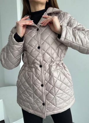 Стьогана курточка жіноча тренд 2023 року🔥🔥6 фото