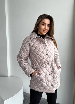 Стьогана курточка жіноча тренд 2023 року🔥🔥9 фото
