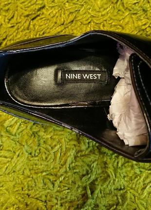 Новые лаковые туфли оксфорды nine west4 фото