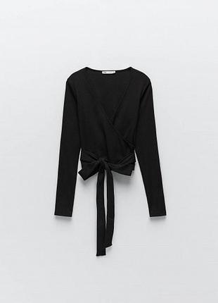 Лонгслив топ zara