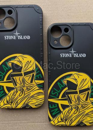 Чохол stone island для iphone 14 plus1 фото