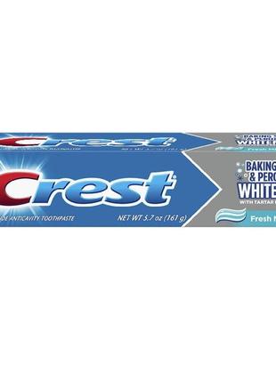 Відбілююча зубна паста crest baking soda & peroxide whitening 161 г1 фото