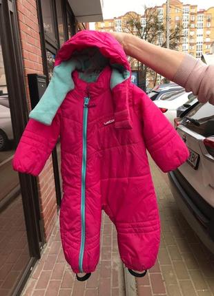 Фото 162 демісезонний комбінезон легкий wed'ze на 12 місяців