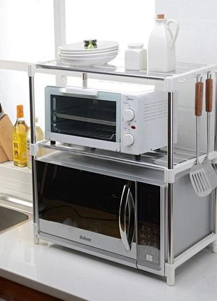 Полиця органайзер для мікрохвильової печі microwave organizer no2028