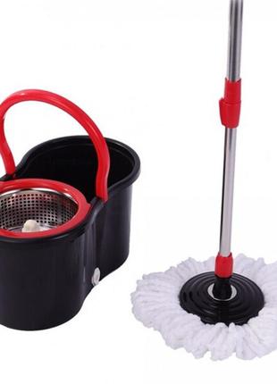 Швабра spin mop 360 black2 фото