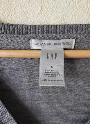 Кардиган кофта 100 % merino wool gap m7 фото