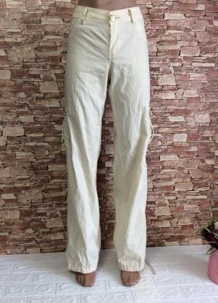 Gucci штани р.48-50 літні штани широкі на кулісці внизу