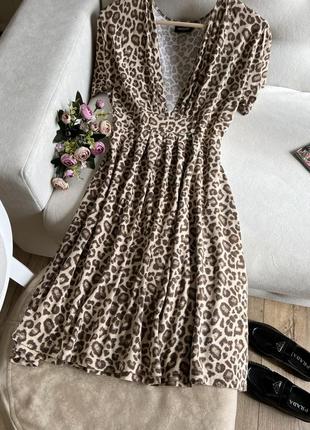 Тигрова леопардова сукня3 фото