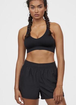Бюстгальтер топ one h&m sport xs-s