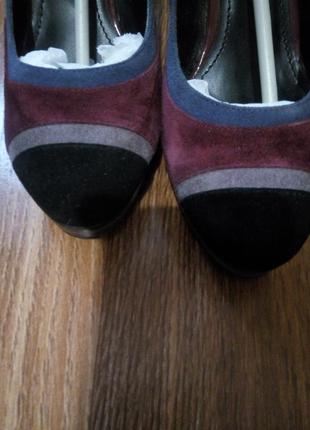Замшевые туфли размер 364 фото