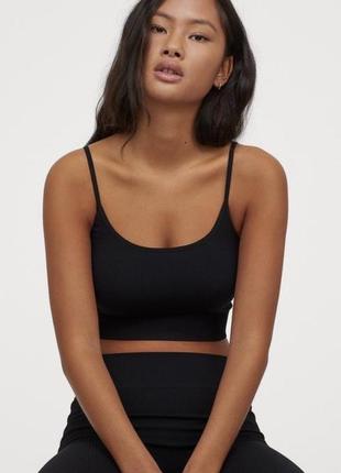 Топ в рубчик one h&m  s