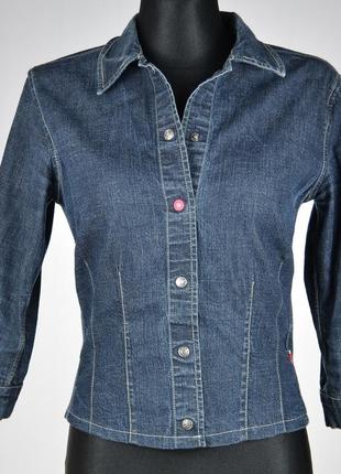 Джинсовий піджак курточка 36 р.