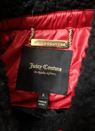 Курточка пуховик косуха juicy couture4 фото