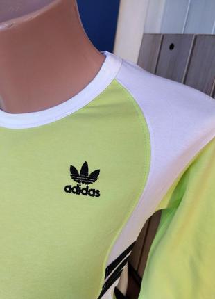 Женский спортивный реглан лонгслив adidas7 фото