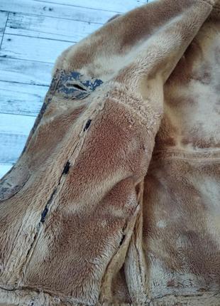 Пальто замшеве коричневе lisa8 фото