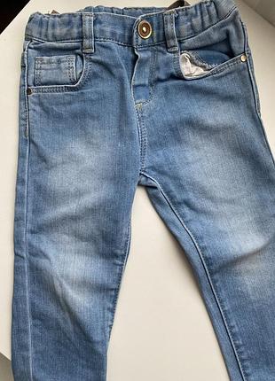 Джинсы zara на девочку 18/24 2