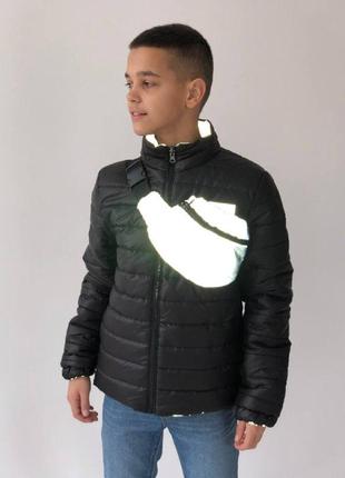 Демисезонная куртка двусторонняя для мальчика8 фото