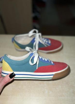 Кеди замша справжня