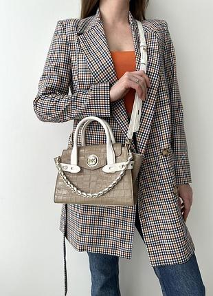 Женская брендовая сумочка michael kors carmen сумка кроссбоди crossbody оригинал кожа мишель корс майкл корс на подарок жене девушке