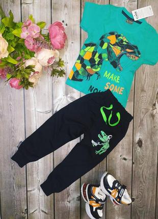 Футболка детская с принтом 3-7 лет турция