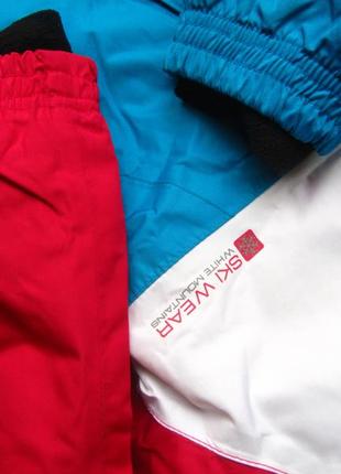 Спортивная горнолыжная термо влагостойкая теплая куртка парка с капюшоном crivit ian2752176 фото