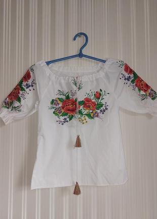 Вишиванка  на дівчинку нова