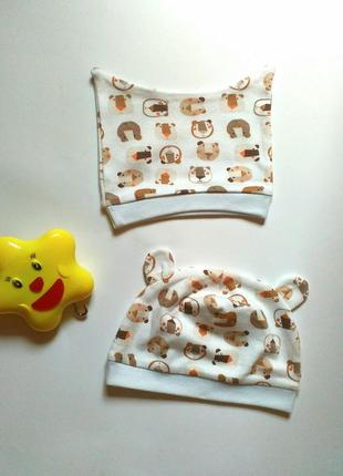 Набор шапочек для малышей