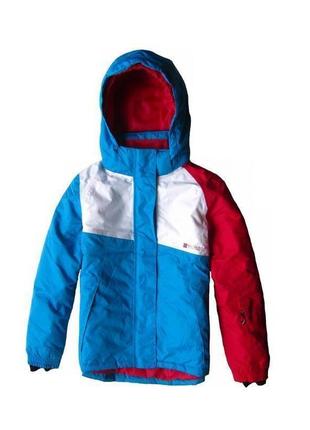 Спортивная горнолыжная термо влагостойкая теплая куртка парка с капюшоном crivit ian2752172 фото