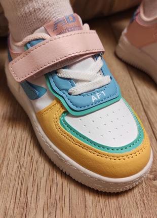 Детские кроссовки, хайтопы для девочки фирмы канарейка3 фото