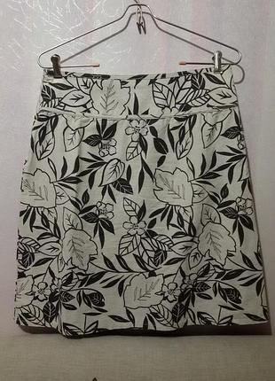 Льняная юбка (пот-41 см)  35