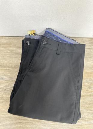 Черные летние брюки мужские7 фото