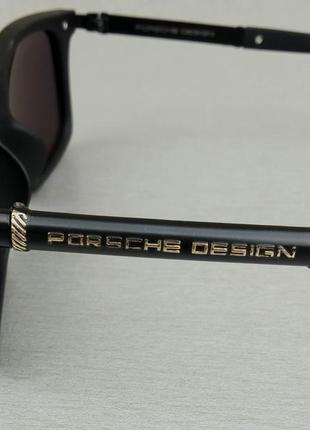 Porsche design окуляри чоловічі сонцезахисні чорні поляризированые4 фото