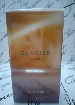 Туалетна вода glacier fire oriflame