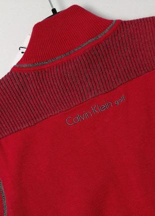 Безрукавка жилет calvin klein golf мужская хлопок оригинал5 фото