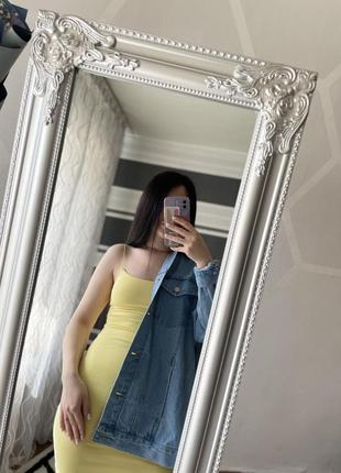 Сукня zara жовта1 фото