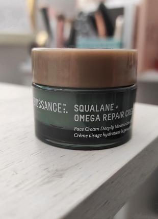 Глибоко зволожувальний і відновлювальний крем для обличчя biossance squalane + omega repair cream8 фото