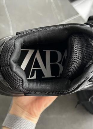 Черные кроссовки zara6 фото