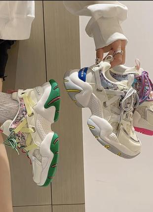 Кроссовки женские на платформе