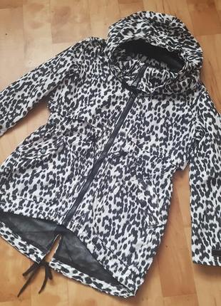 Куртка леопардовая женская.2 фото
