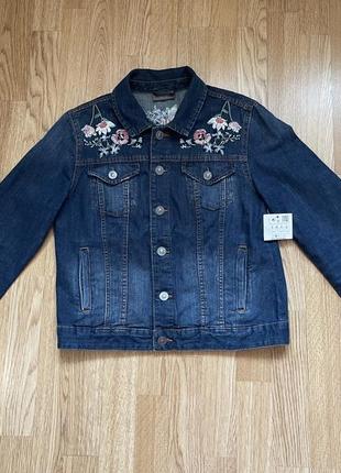 Куртка джинсова купити yessica вишиванка бавовна нова s