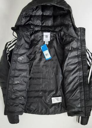 Оригінальний приталений пуховик на єврозиму adidas slim jacket / ed47848 фото