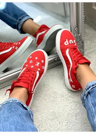 Кеди supreme від vans ❤️