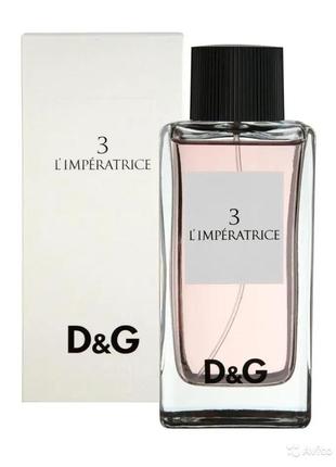 Dolce&amp;gabbana 3 l'imperatrice 100ml2 фото